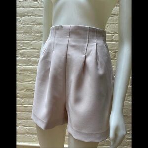 NWOT LOVE REPUBLIC Beige Nude High Waist Tailored Shorts 4 6 S